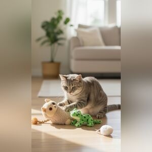 NEW! Boots and Barkley cat toys NWT
